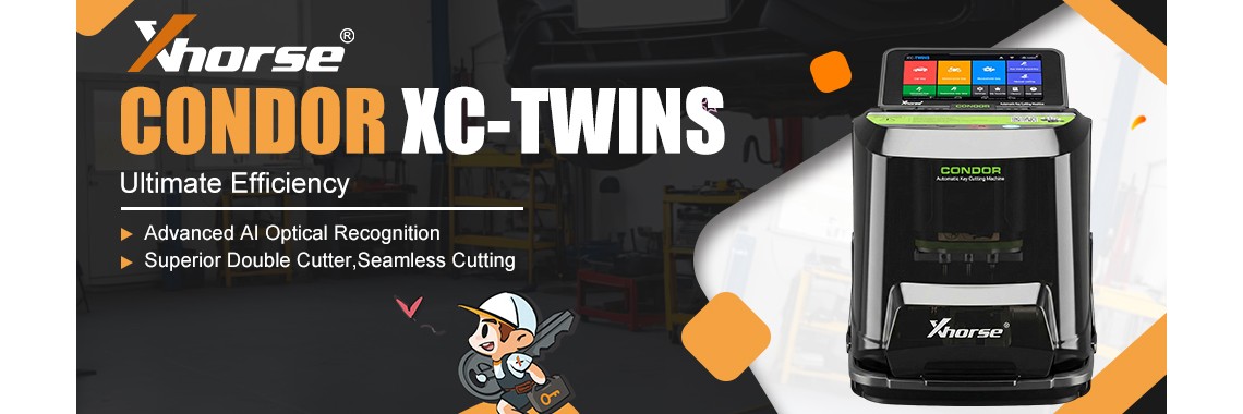 Xhorse CONDOR XC-TWINS Key Cutting Machine
